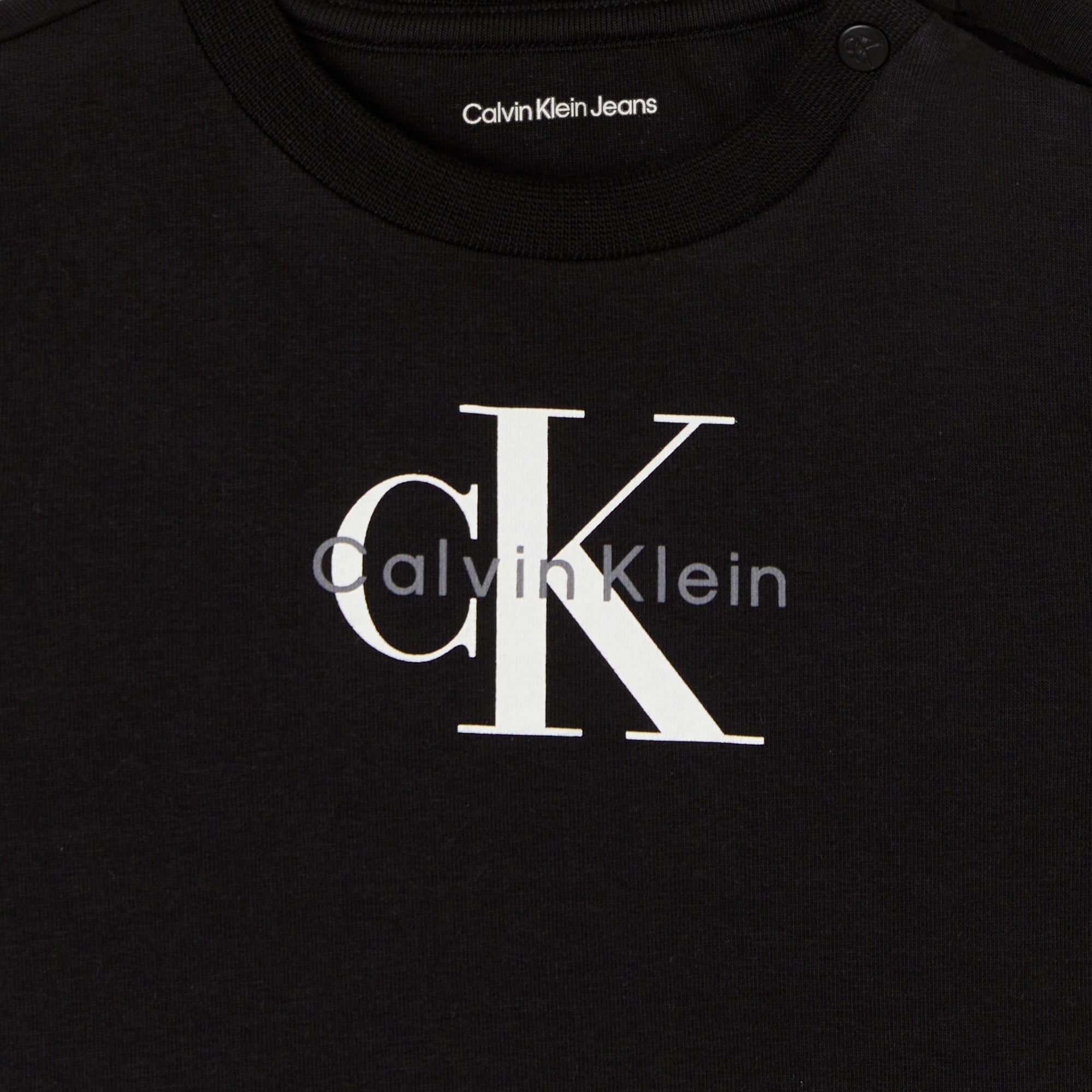 Calvin Klein Monogram Starter Siyah Bebek Takımı