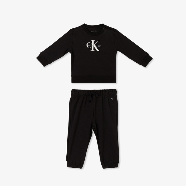  Calvin Klein Monogram Starter Siyah Bebek Takımı