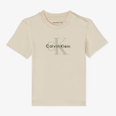  Calvin Klein Monogram Starter Bej Bebek Takımı