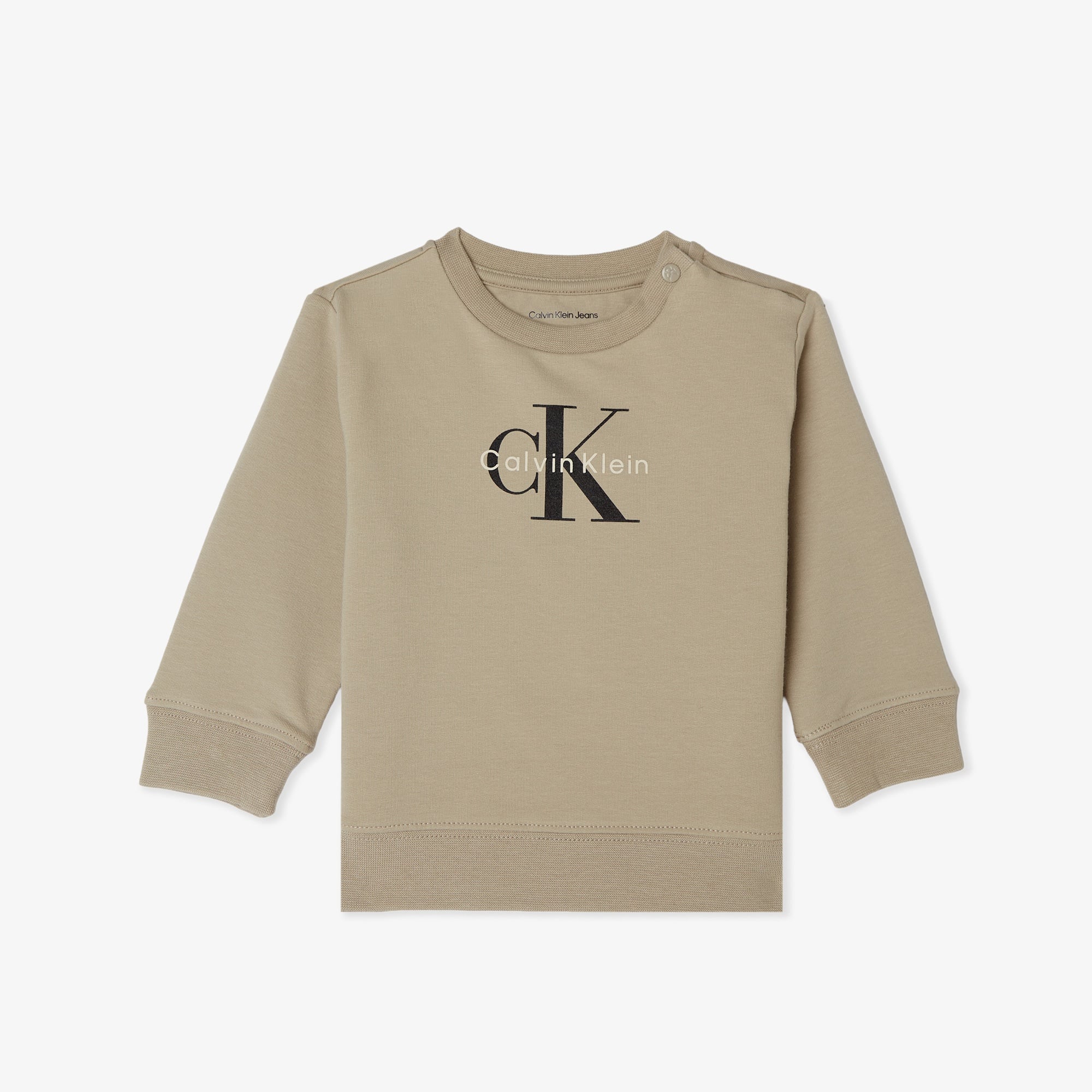 Calvin Klein Monogram Starter Bej Bebek Takımı