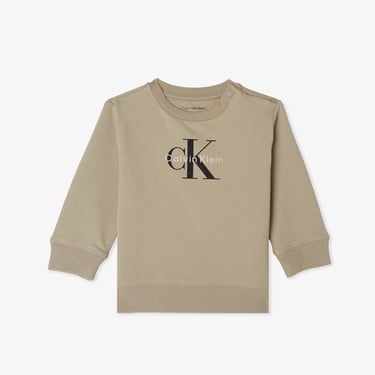  Calvin Klein Monogram Starter Bej Bebek Takımı