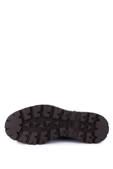  Tamer Tanca Erkek Hakiki Deri Kahverengi Casual Bot