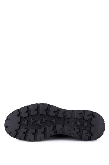  Tamer Tanca Erkek Hakiki Deri Siyah Casual Bot