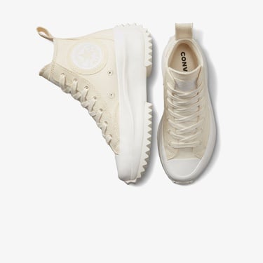  Converse Run Star Hike Unisex Krem Rengi Sneaker