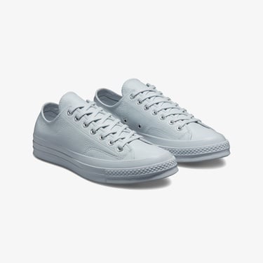  Converse Chuck 70 Mono Leather Summer Unisex Gri Sneaker