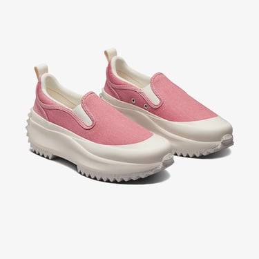  Converse Run Star Hike Slip Platform Renew Natural Dye Kadın Kırmızı Sneaker