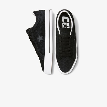 Converse One Star Pro Bones Unisex Siyah/Beyaz Sneaker