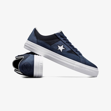  Converse One Star Pro Erkek Koyu Mavi Sneaker