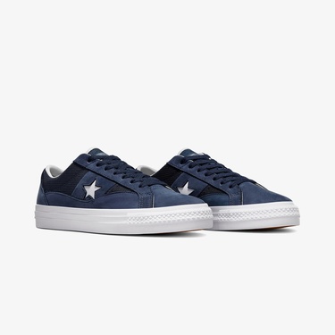  Converse One Star Pro Erkek Koyu Mavi Sneaker