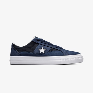  Converse One Star Pro Erkek Koyu Mavi Sneaker