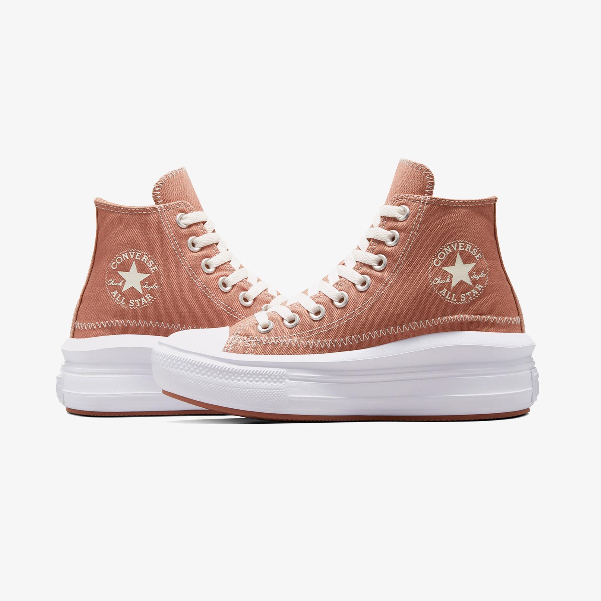 Converse Chuck Taylor All Star Move Crafted Kadın Krem Sneaker