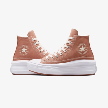  Converse Chuck Taylor All Star Move Crafted Kadın Krem Sneaker