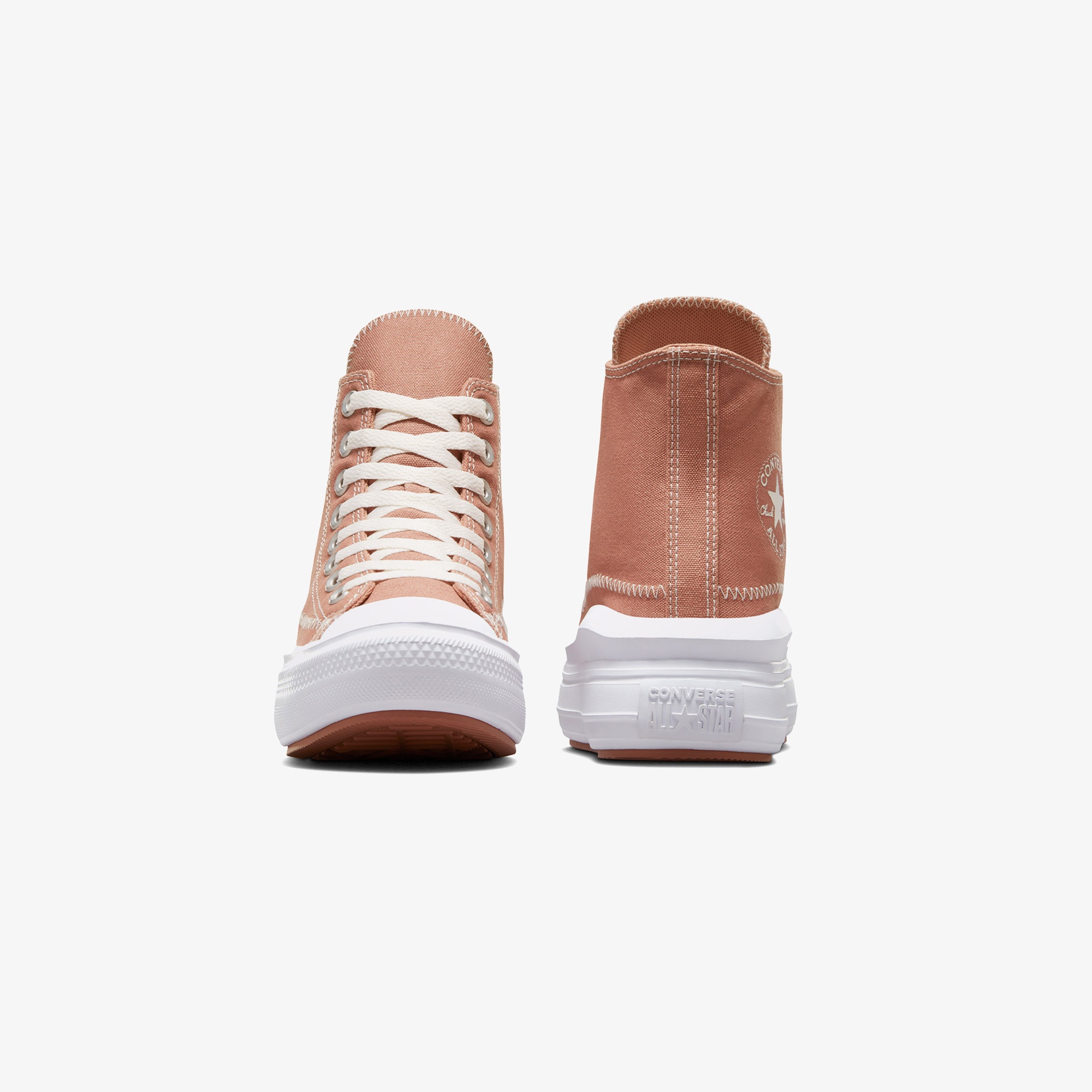 Converse Chuck Taylor All Star Move Crafted Kadın Krem Sneaker