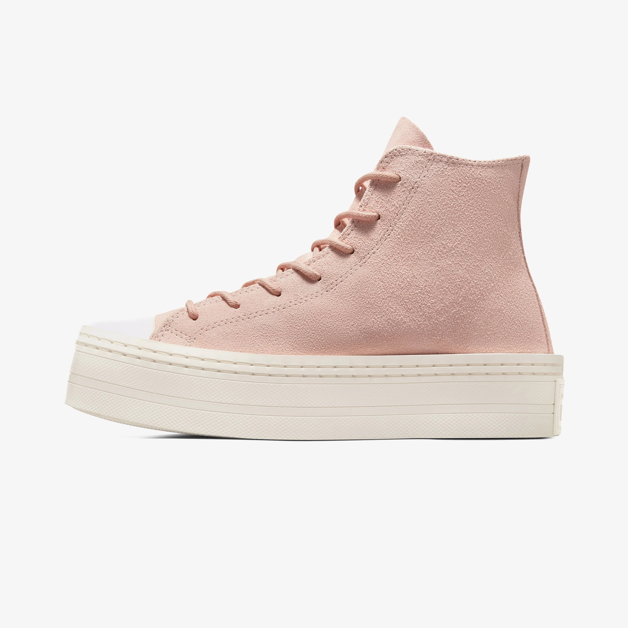 Converse Chuck Taylor All Star Modern Lift Platform Mono Suede Kadın Pembe Sneaker