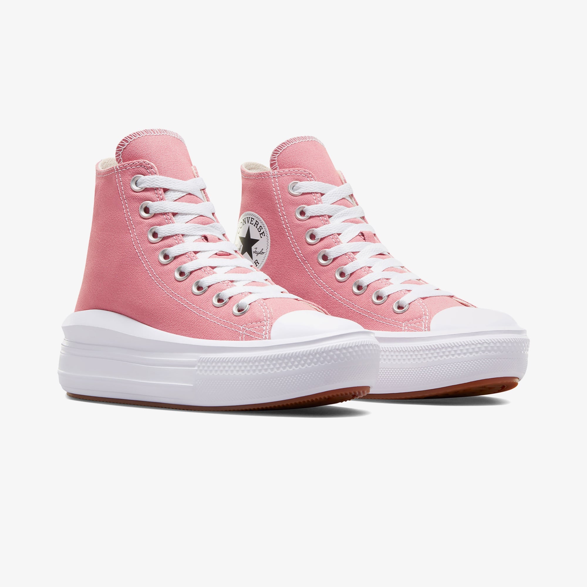 Converse Chuck Taylor All Star Move Platform Seasonal Color Kadın Kırmızı Sneaker