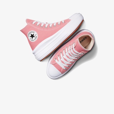  Converse Chuck Taylor All Star Move Platform Seasonal Color Kadın Kırmızı Sneaker