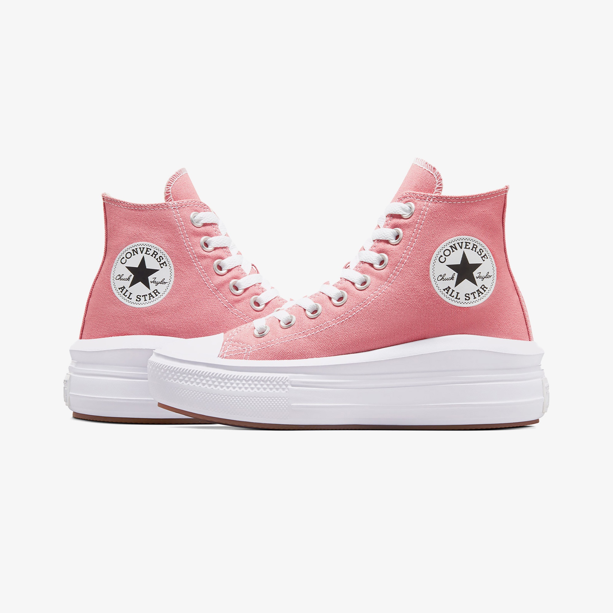 Converse Chuck Taylor All Star Move Platform Seasonal Color Kadın Kırmızı Sneaker