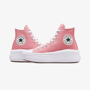  Converse Chuck Taylor All Star Move Platform Seasonal Color Kadın Kırmızı Sneaker