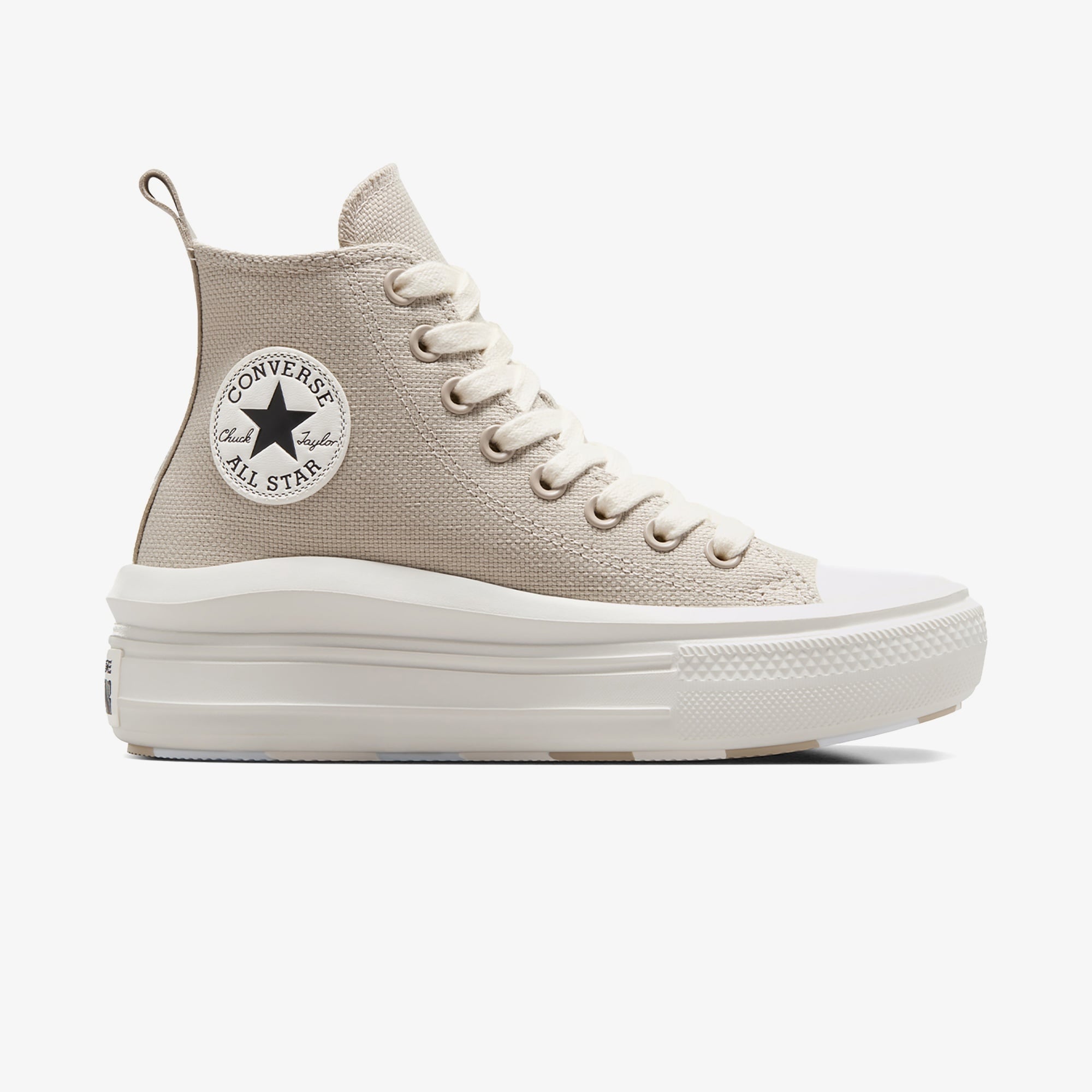 Converse Chuck Taylor All Star Move Platform Kadın Bej/Siyah Sneaker