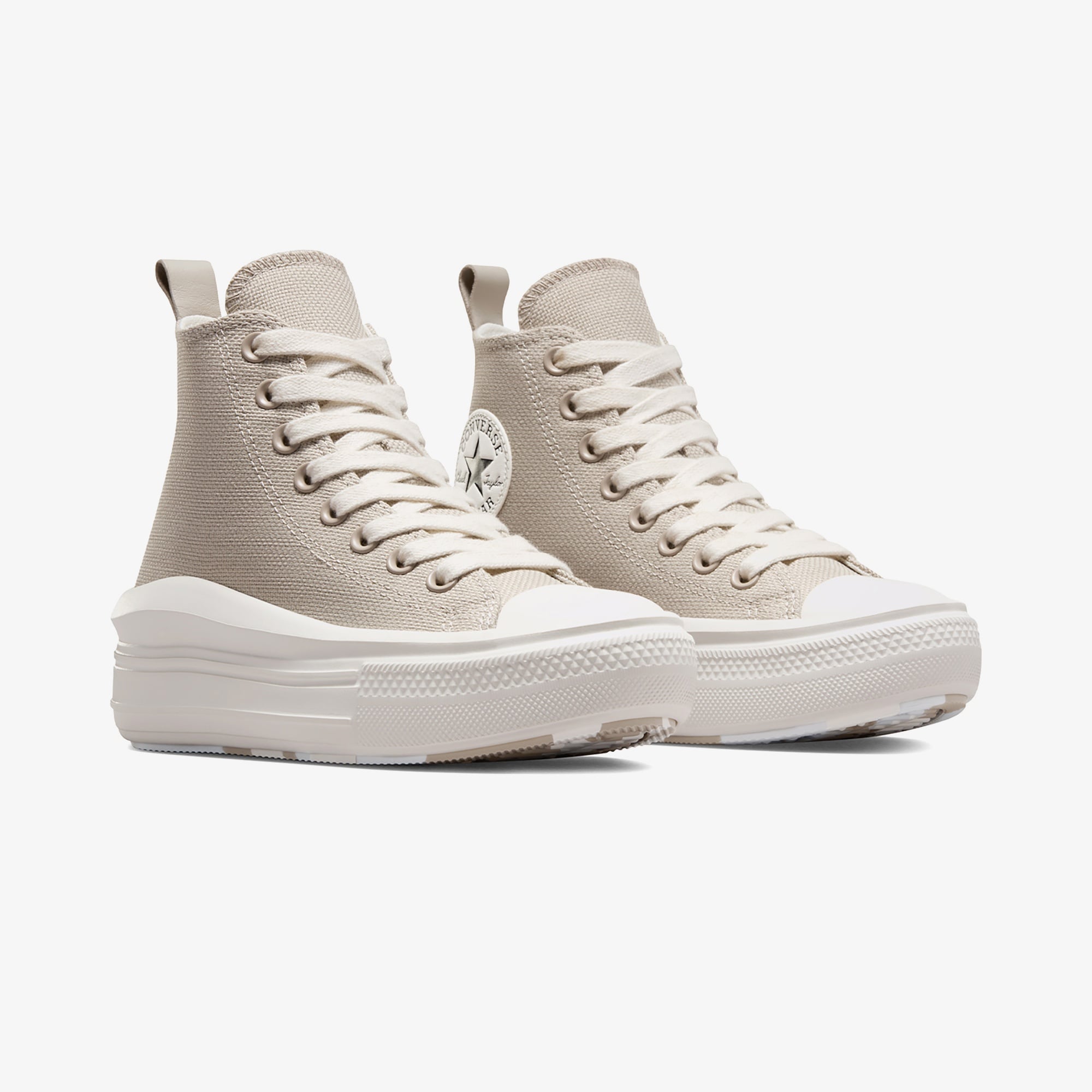Converse Chuck Taylor All Star Move Platform Kadın Bej/Siyah Sneaker