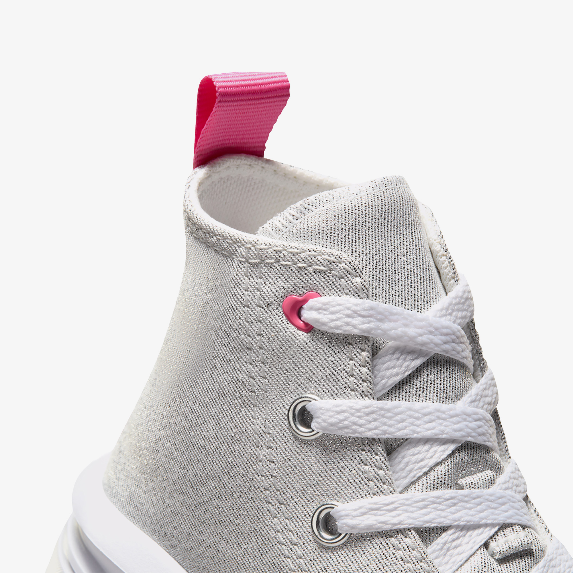  Converse Chuck Taylor All Star Move Platform Sparkle Çocuk Gri Sneaker