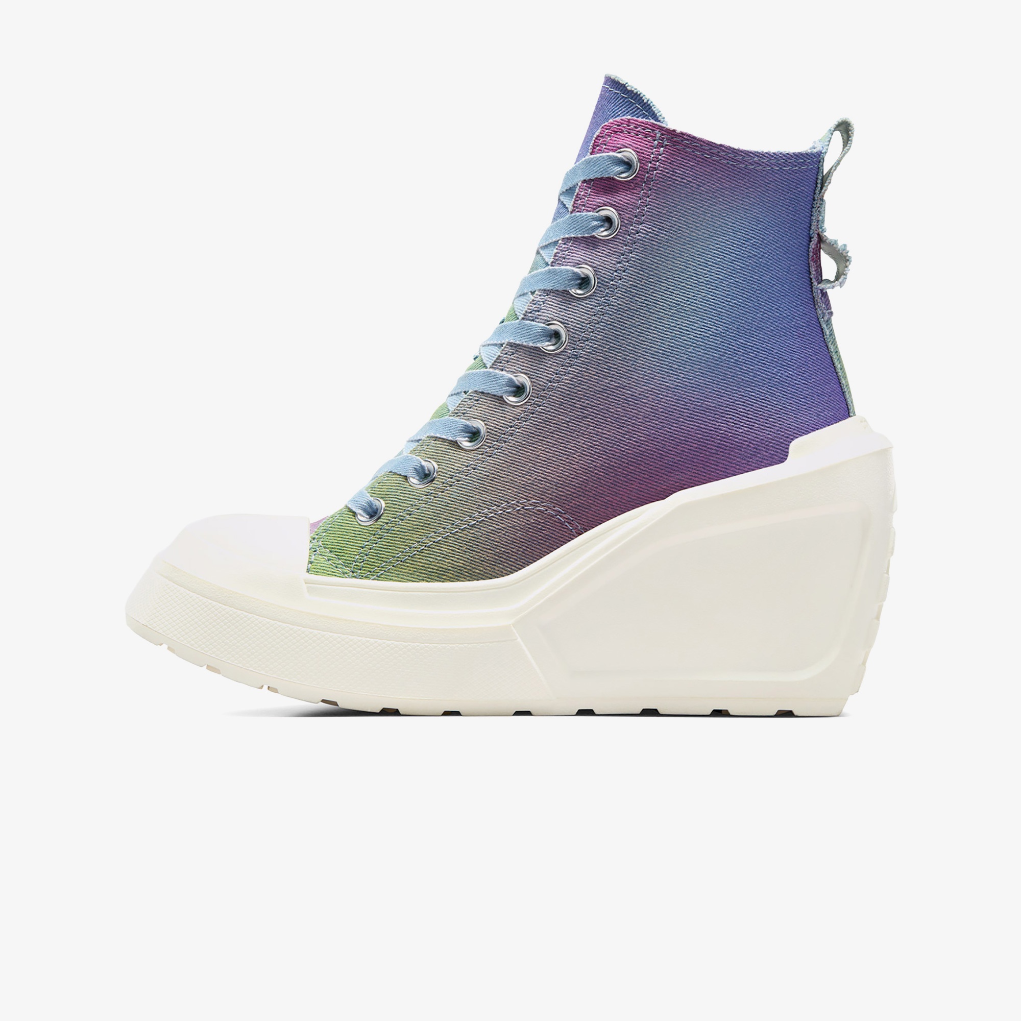 Converse Chuck 70 De Luxe Wedge Kadın Mavi Sneaker