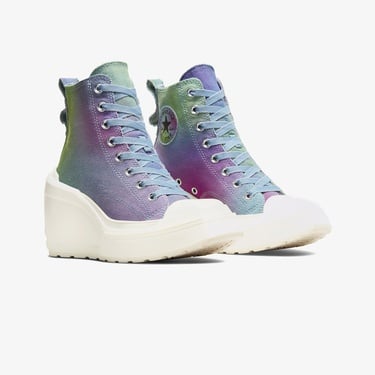  Converse Chuck 70 De Luxe Wedge Kadın Mavi Sneaker