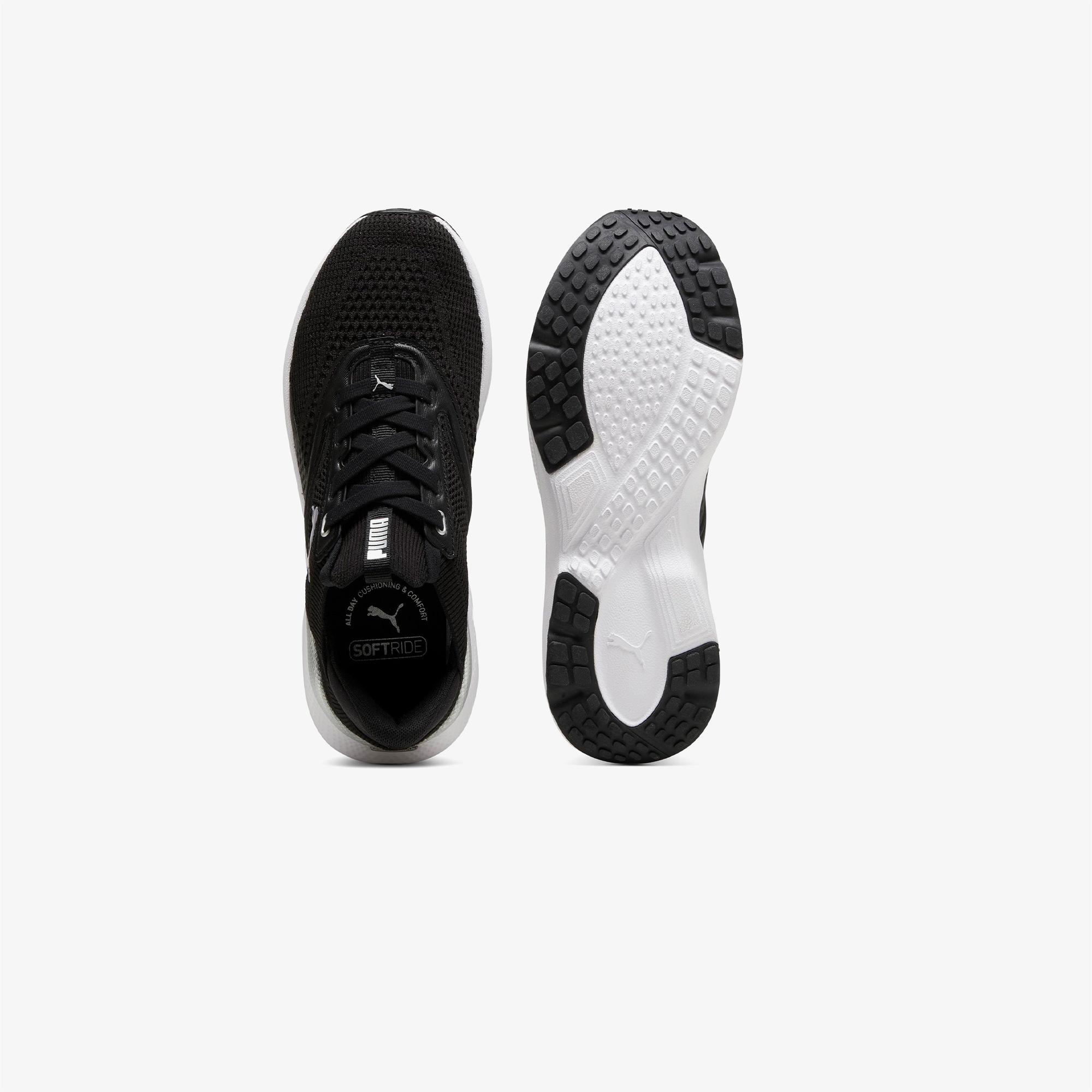 Puma Softride Mayve Kadın Siyah Koşu Ayakkabısı