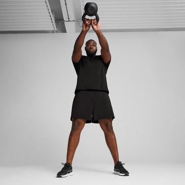  Puma Tad Ess Solid Cat Lc Erkek Siyah Antrenman T-Shirt