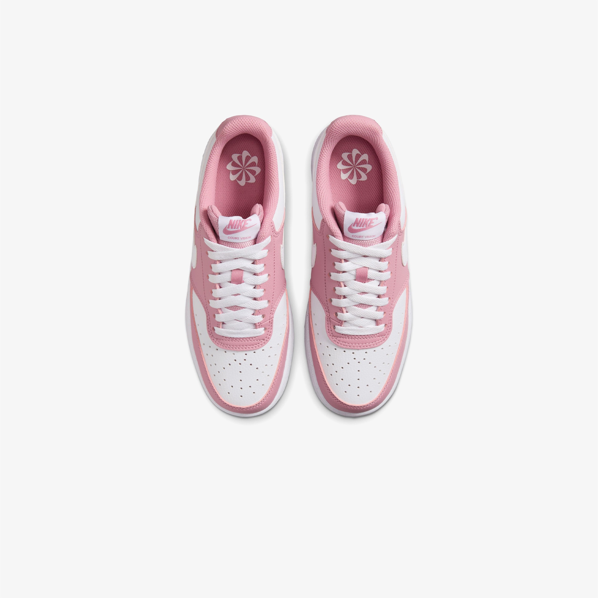 Nike Court Vision Low Next Nature Kadın Pembe Spor Ayakkabı