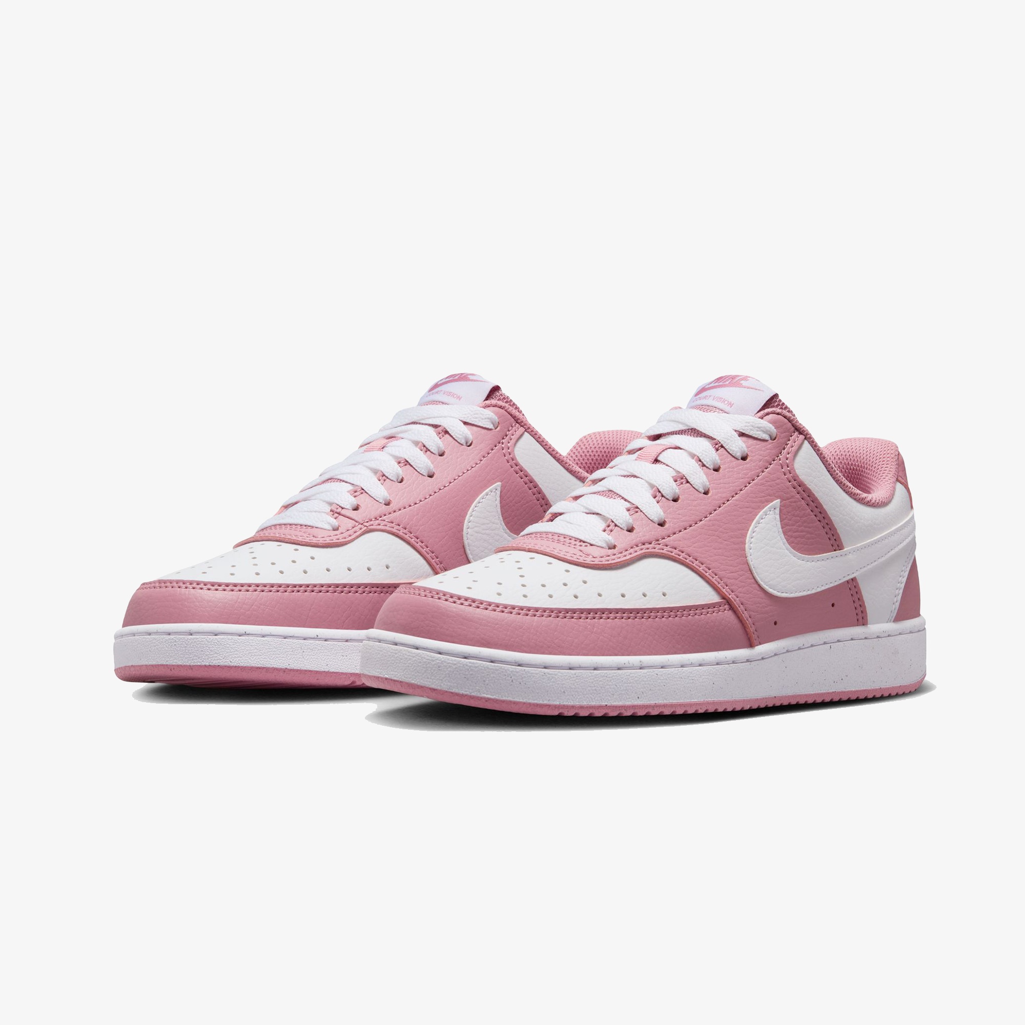 Nike Court Vision Low Next Nature Kadın Pembe Spor Ayakkabı