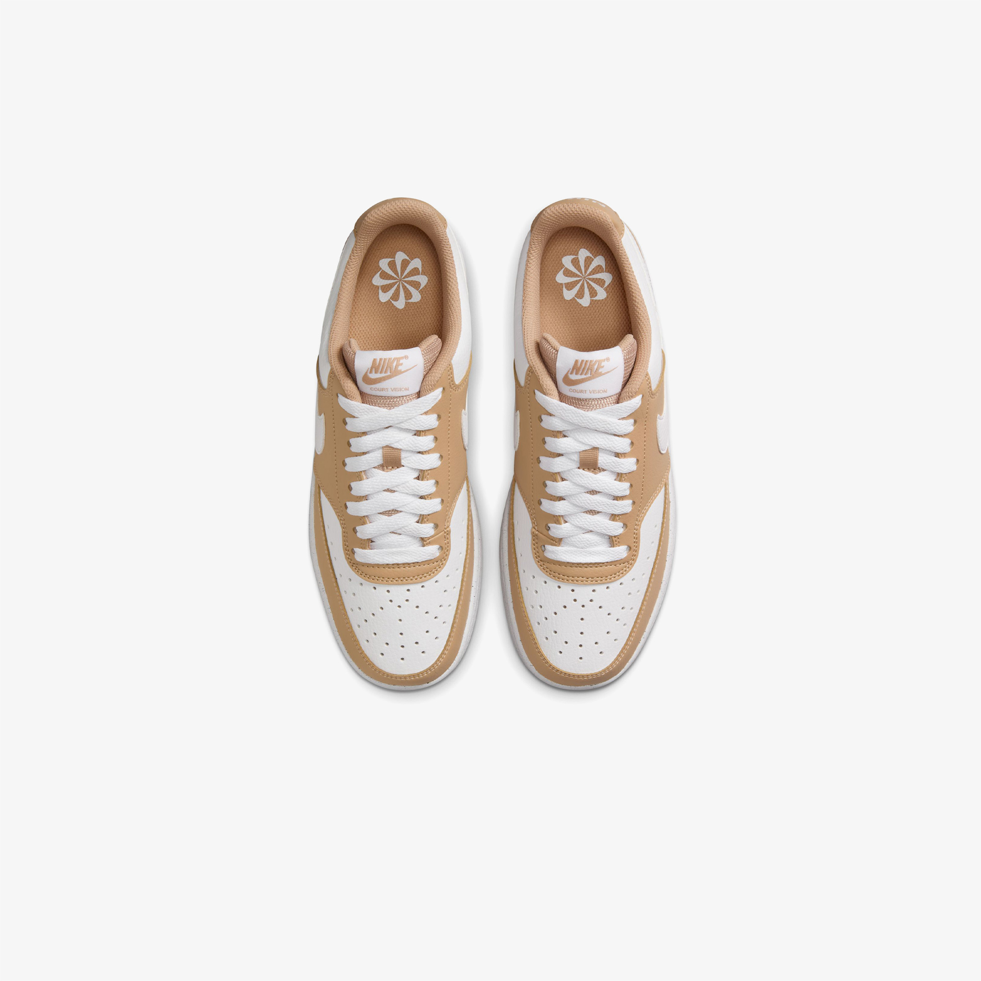 Nike Court Vision Low Next Nature Kadın Kahverengi Spor Ayakkabı