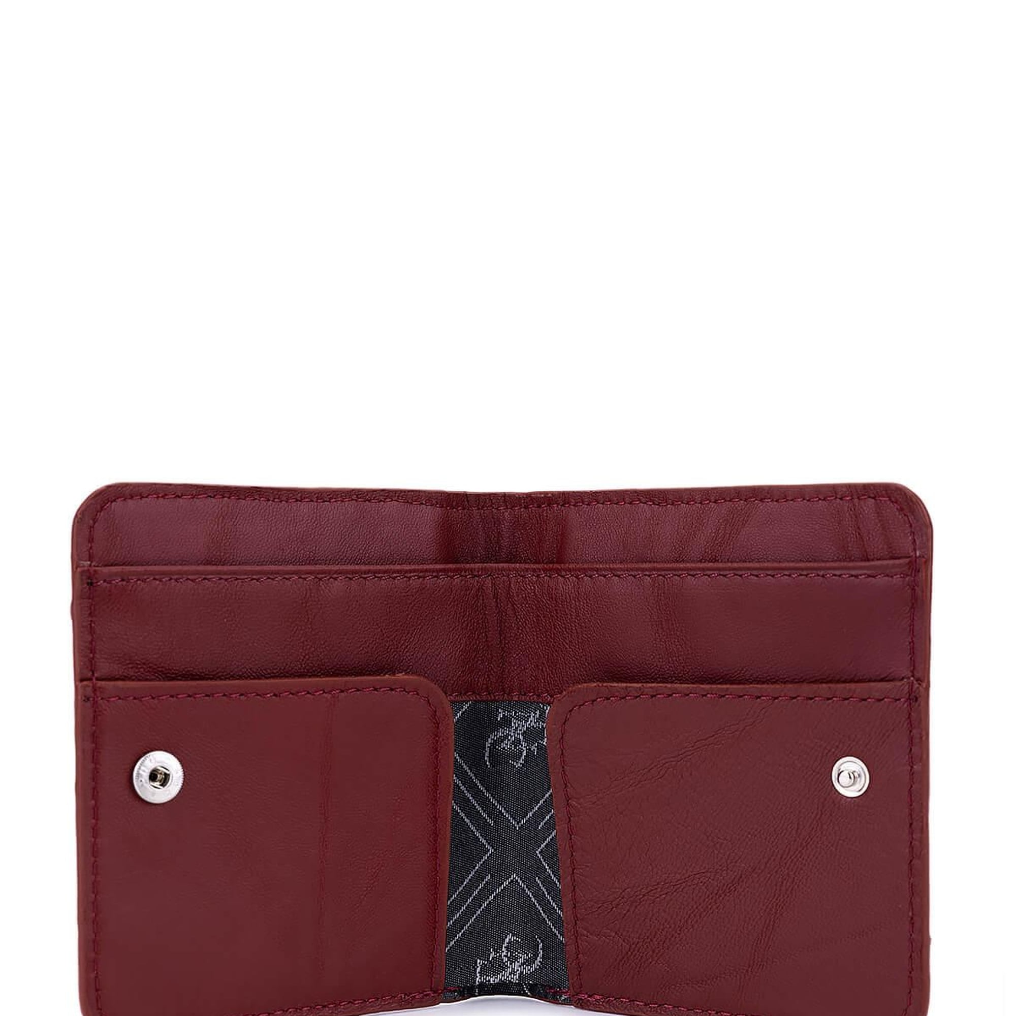 Tamer Tanca Unisex Hakiki Deri Bordo Kartlık