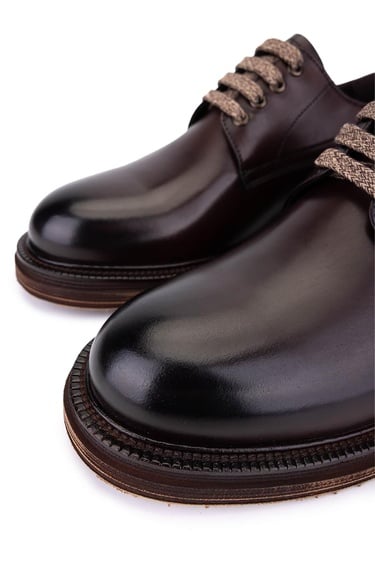  Tamer Tanca Erkek Hakiki Deri Taba Casual Ayakkabı