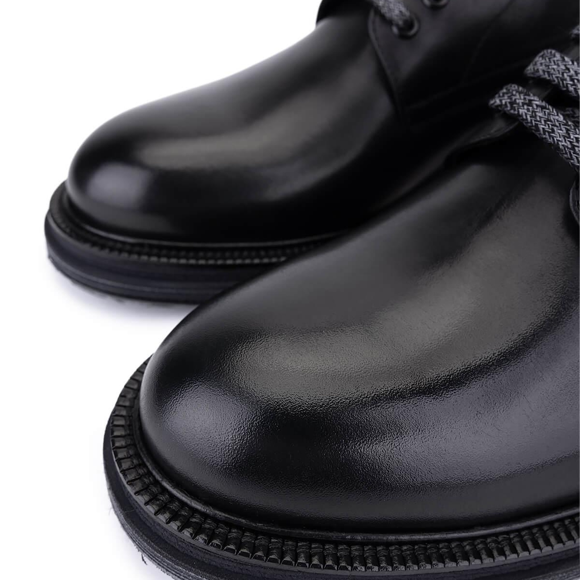 Tamer Tanca Erkek Hakiki Deri Siyah Casual Ayakkabı