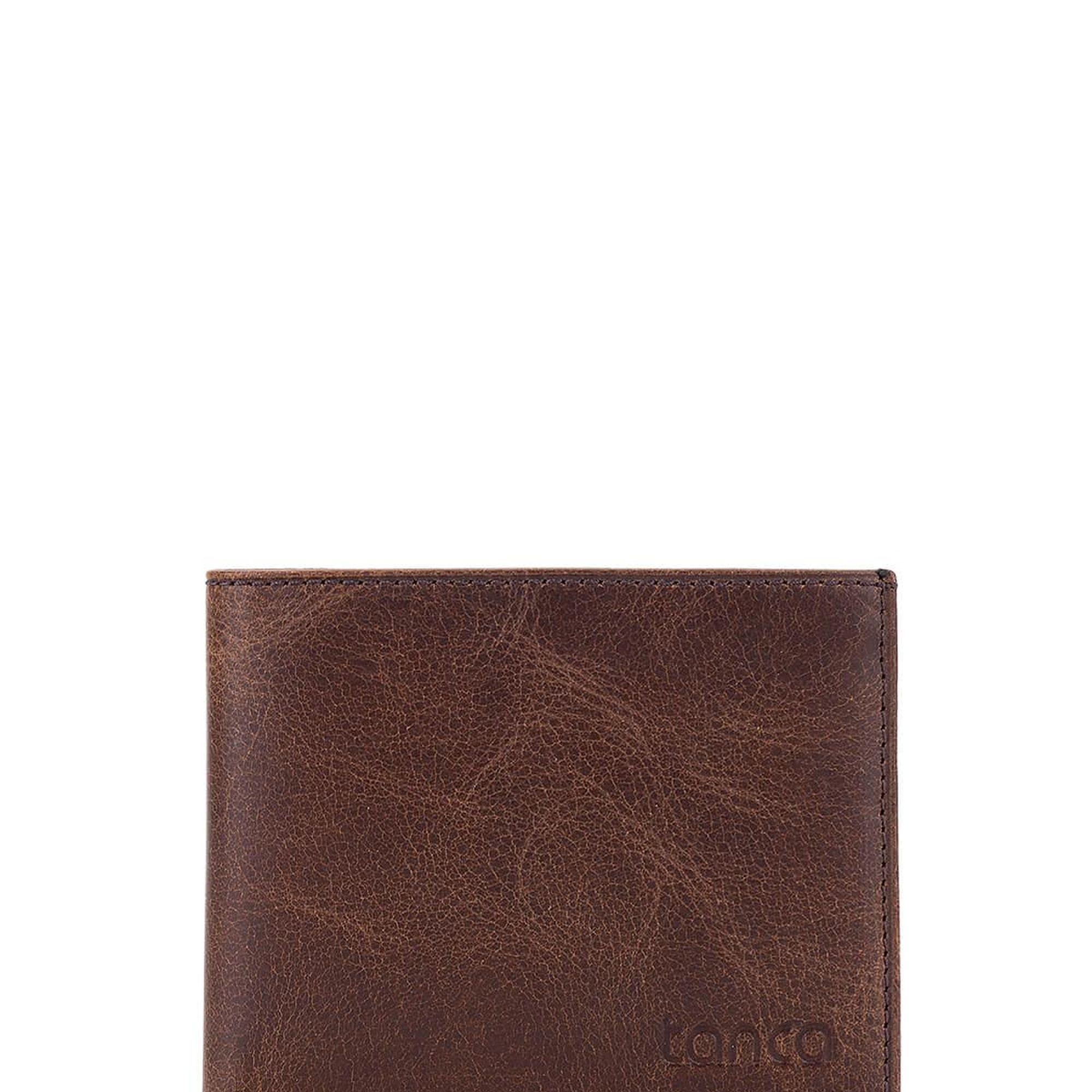 Tamer Tanca Erkek Hakiki Deri Kahve Cüzdan