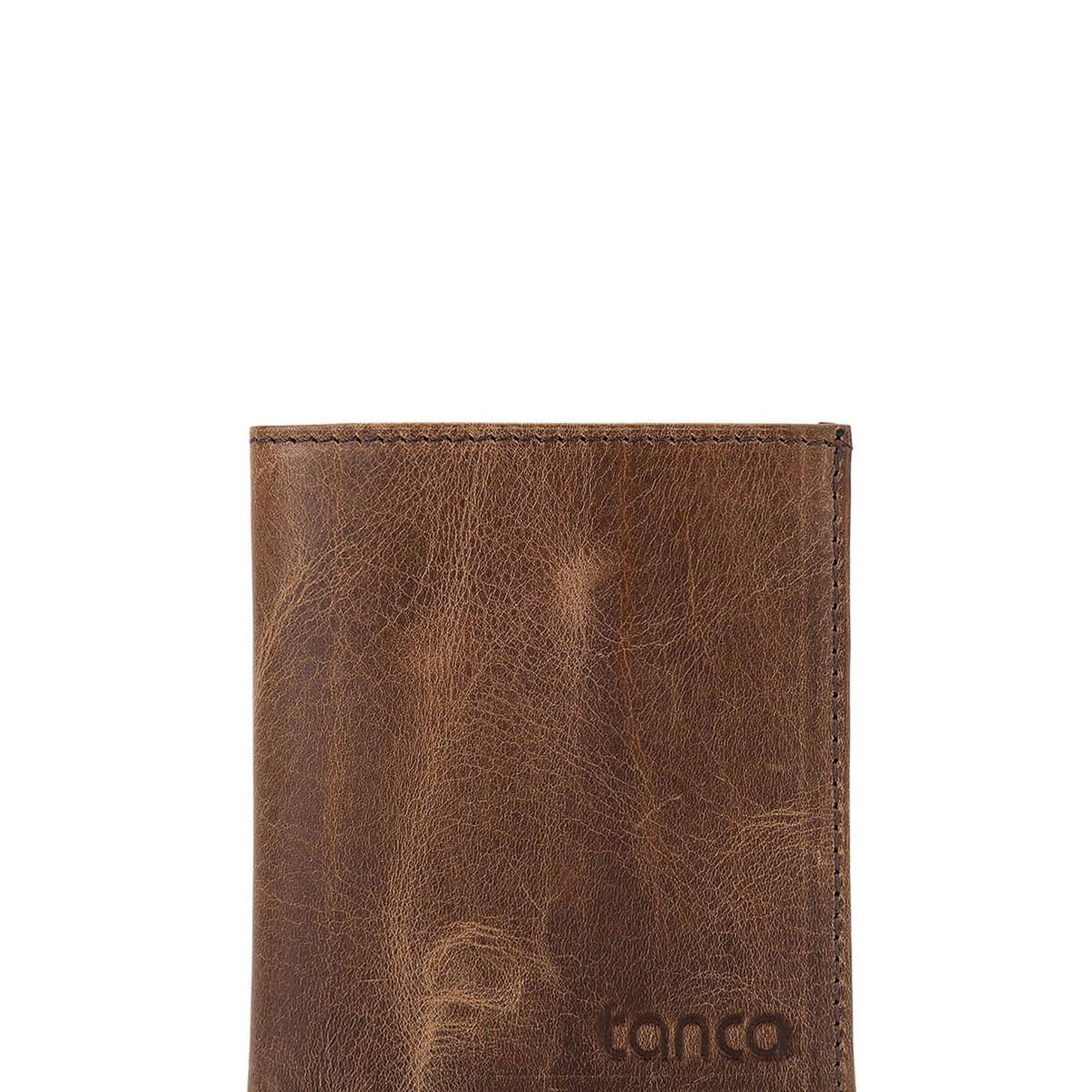 Tamer Tanca Erkek Hakiki Deri Kahve Cüzdan