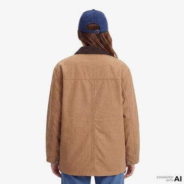  Tommy Hilfiger Soft Utility Kadın Kahverengi Ceket