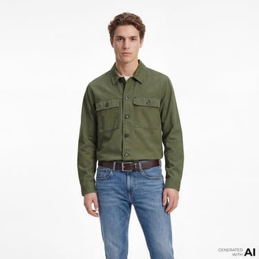  Tommy Hilfiger Wardrobe Erkek Yeşil Ceket