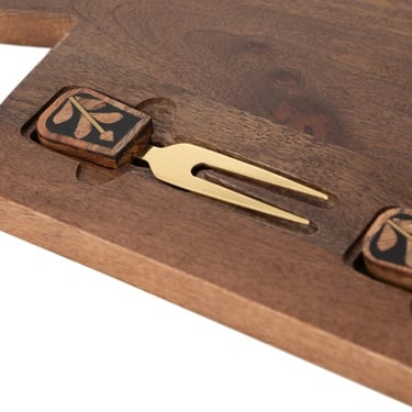  ORISSA MANGO PEYNİR SUNUM SETİ- BLACK