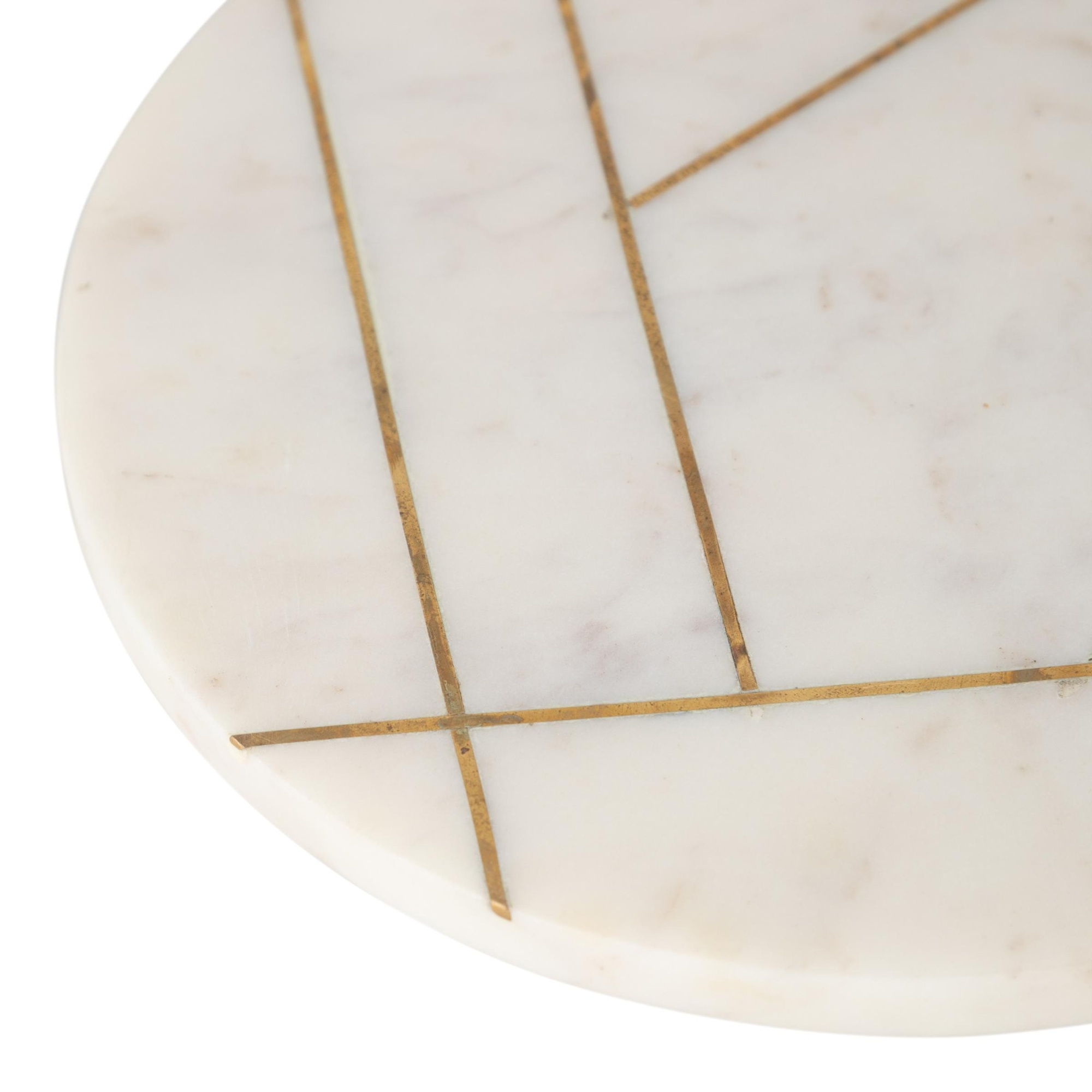 BRASS MERMER AYAKLI SUNUM-25CM