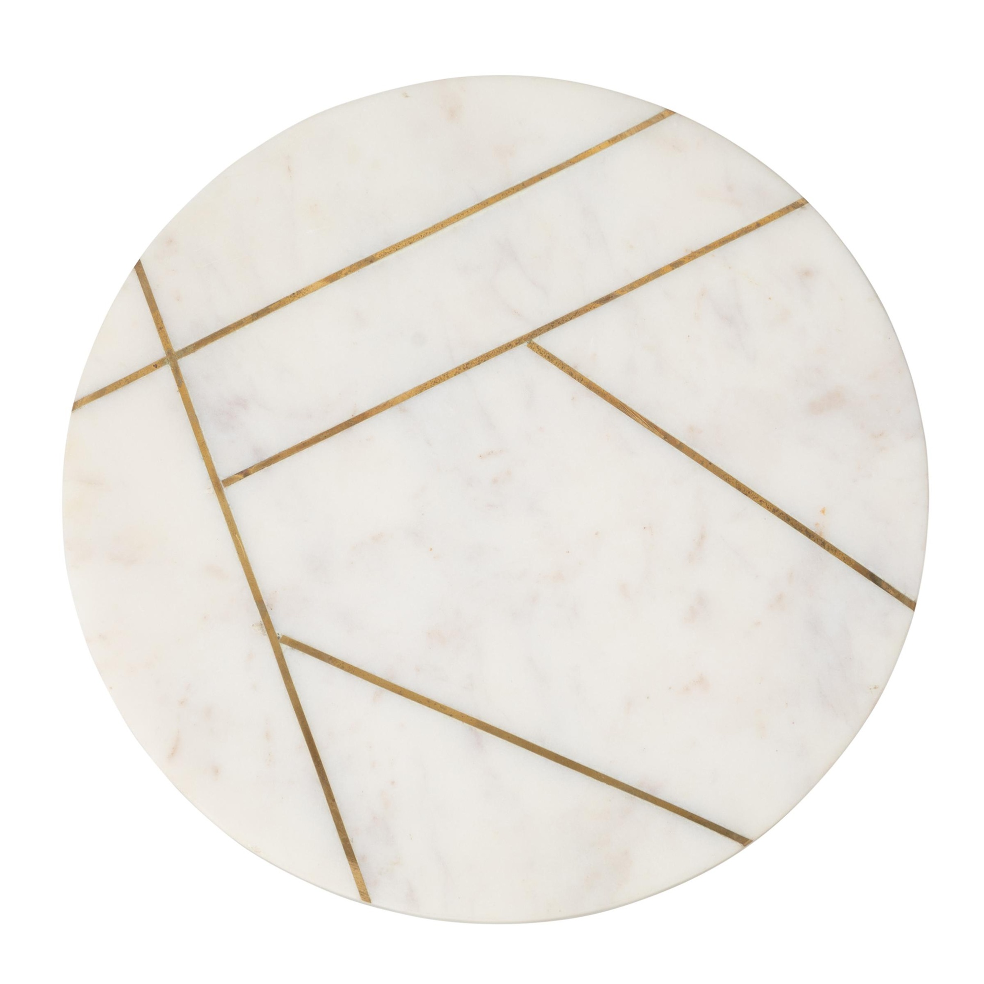 BRASS MERMER AYAKLI SUNUM-25CM