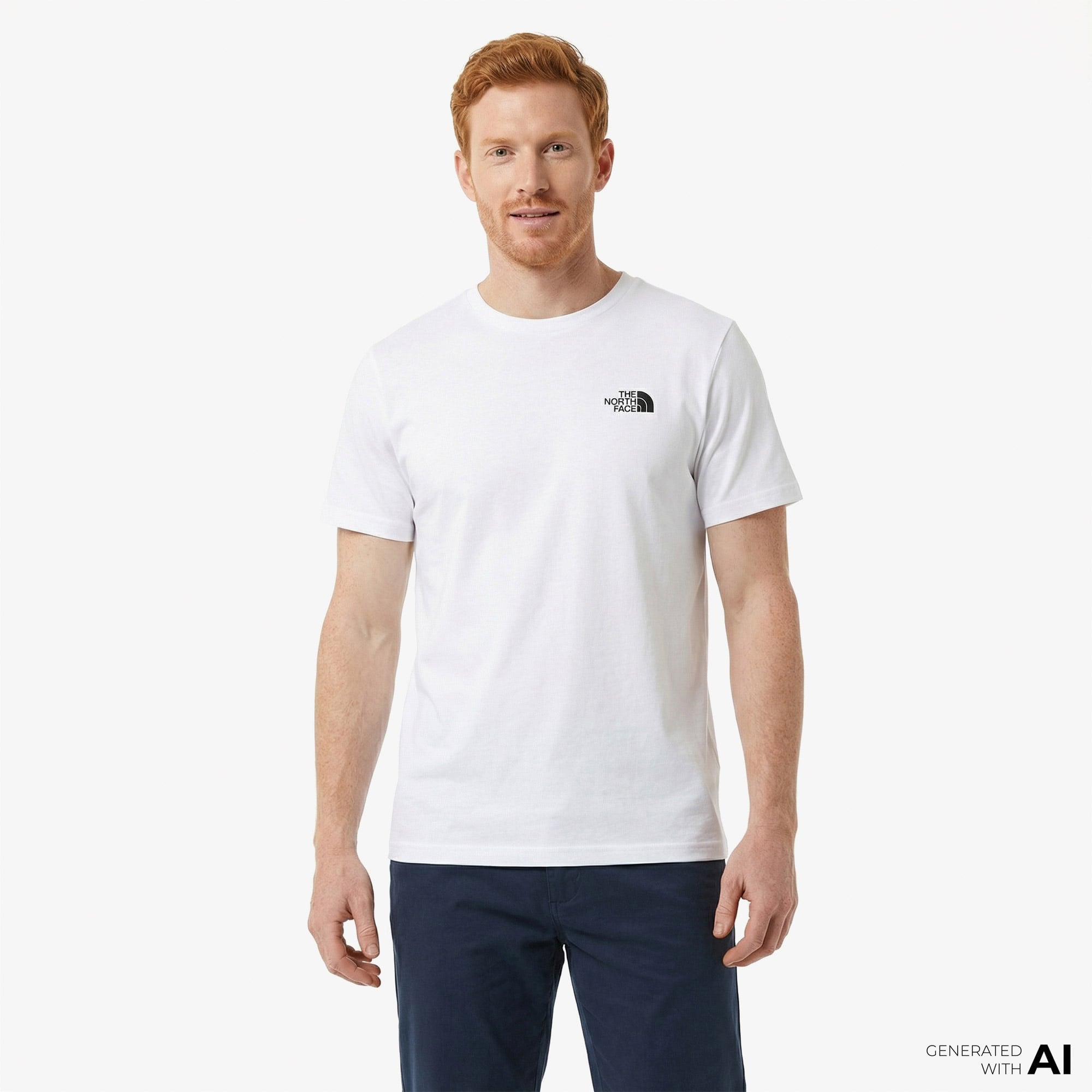  The North Face Blanca Erkek Beyaz Outdoor T-Shirt