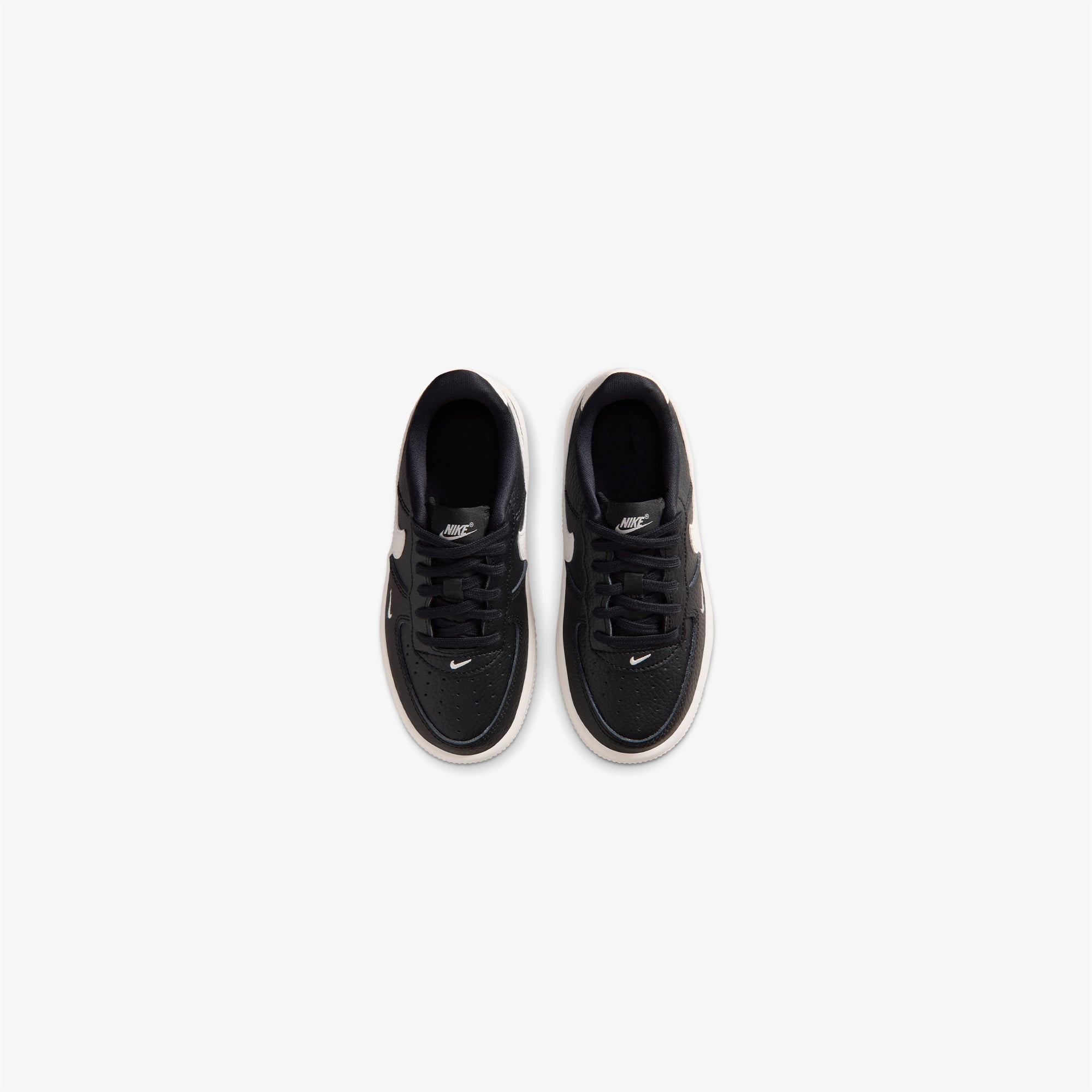 Nike Force 1 Low Lace Çocuk Siyah Spor Ayakkabı