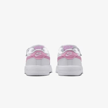  Nike Force 1 Low EasyOn Çocuk Beyaz/Pembe Spor Ayakkabı