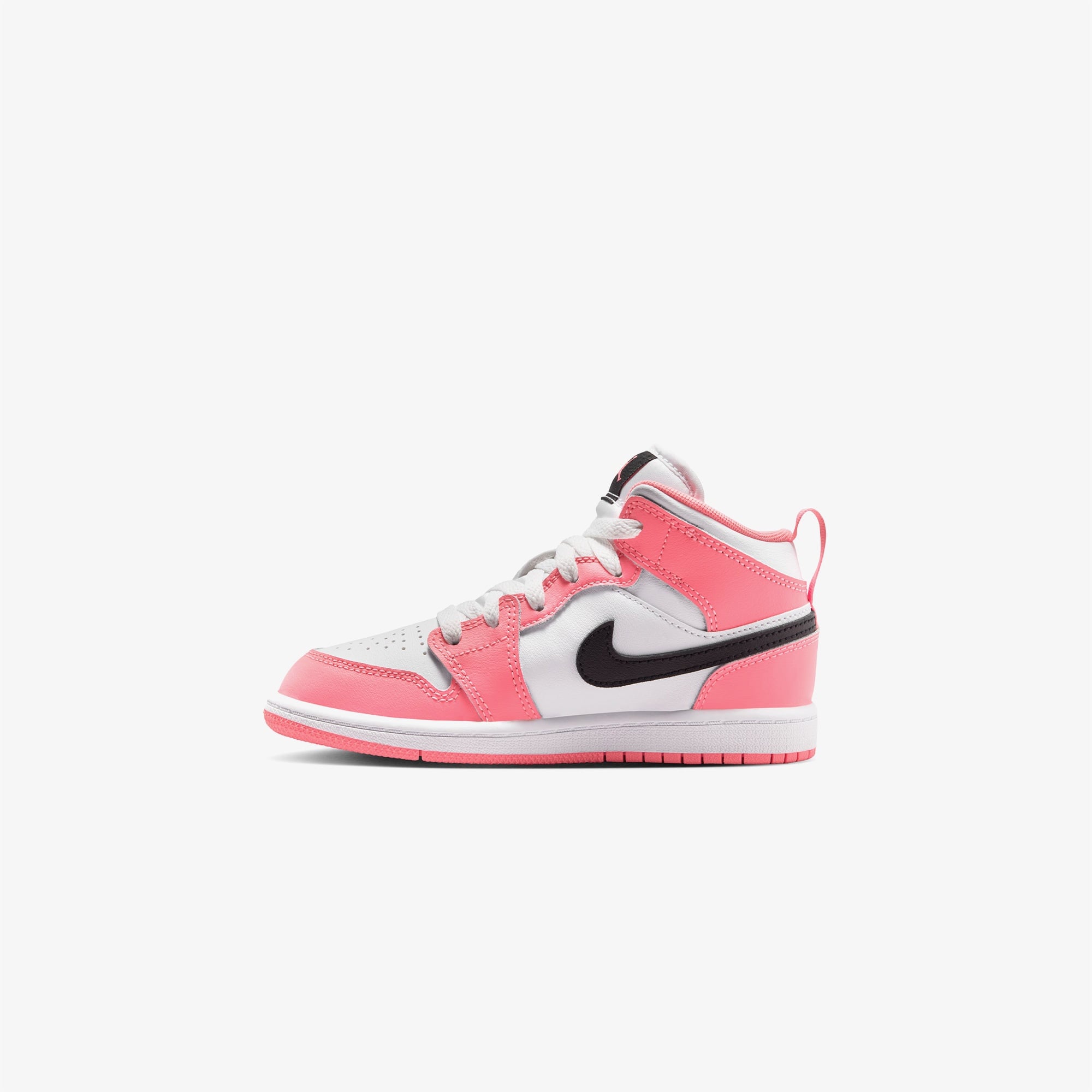 Jordan 1 Mid Çocuk Pembe Spor Ayakkabı