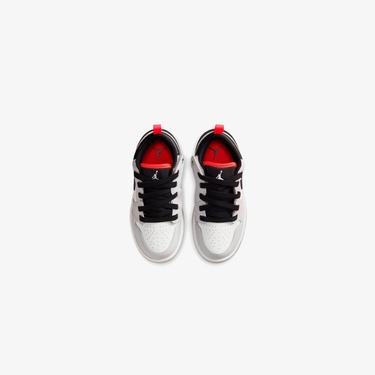  Jordan 1 Low Alt Çocuk Gri Spor Ayakkabı