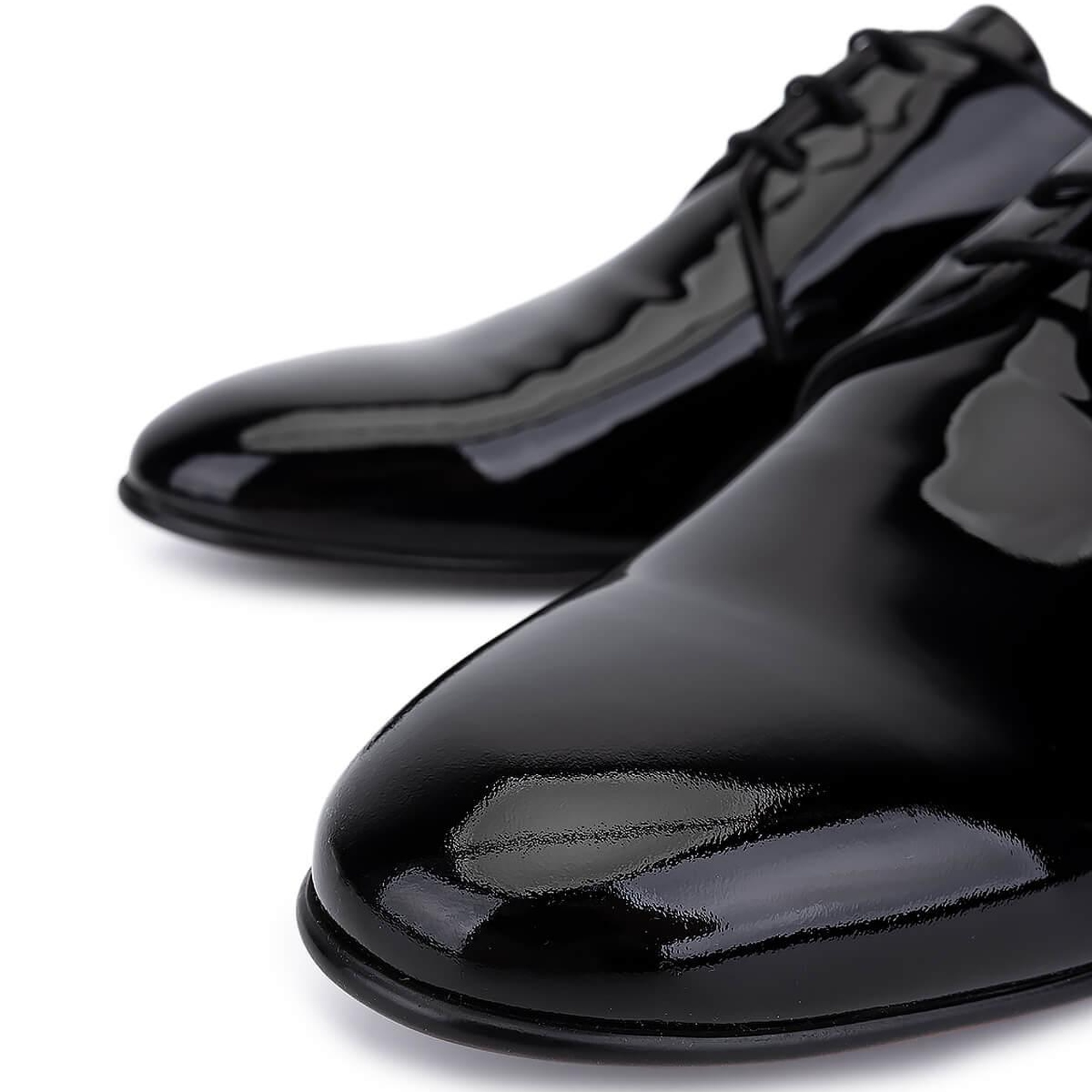 Tamer Tanca Erkek Hakiki Deri Siyah Rugan Klasik Ayakkabı