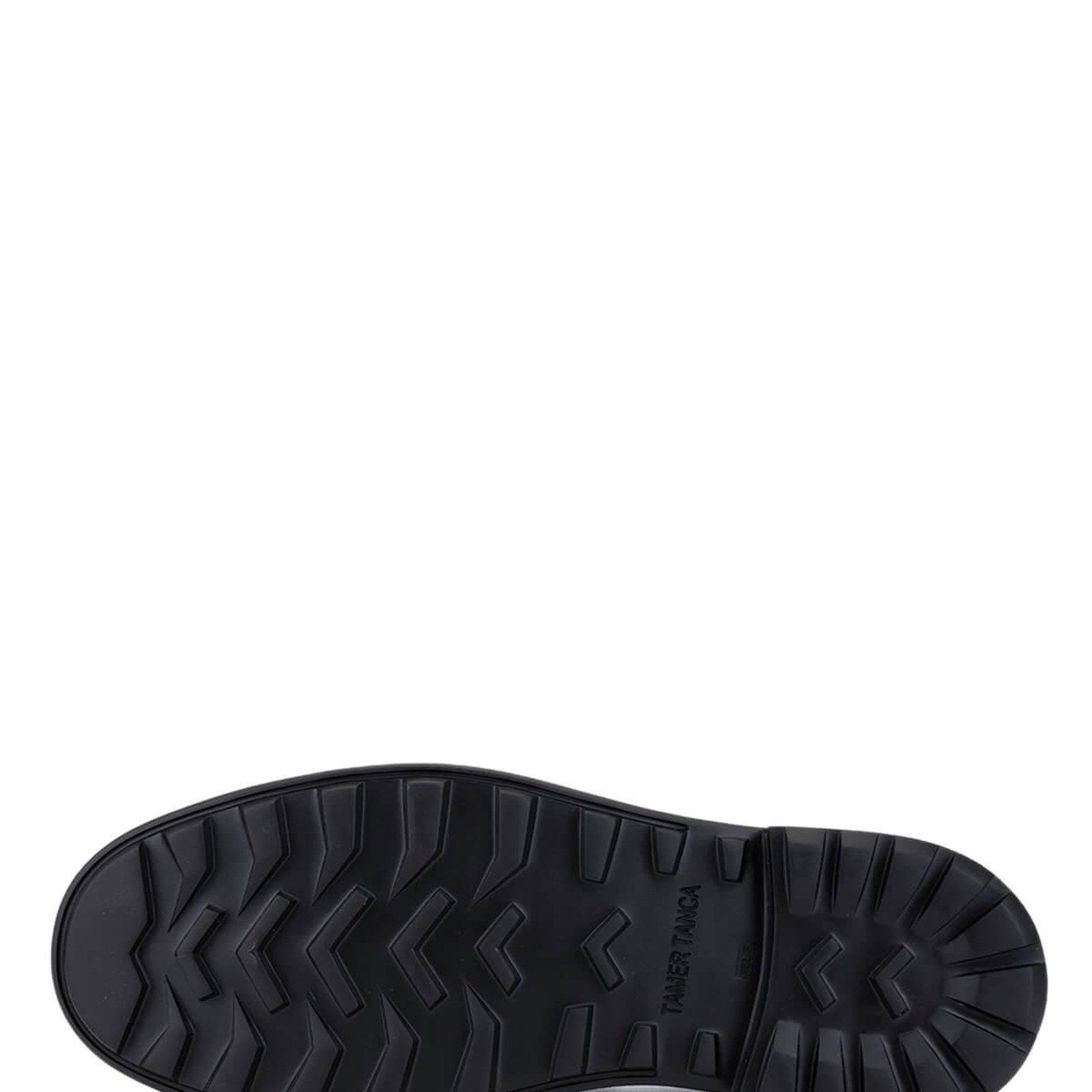 Tamer Tanca Erkek Hakiki Deri Siyah Süet Loafer Ayakkabı