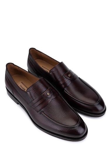  Tamer Tanca Erkek Hakiki Deri Kahverengi Klasik Ayakkabı